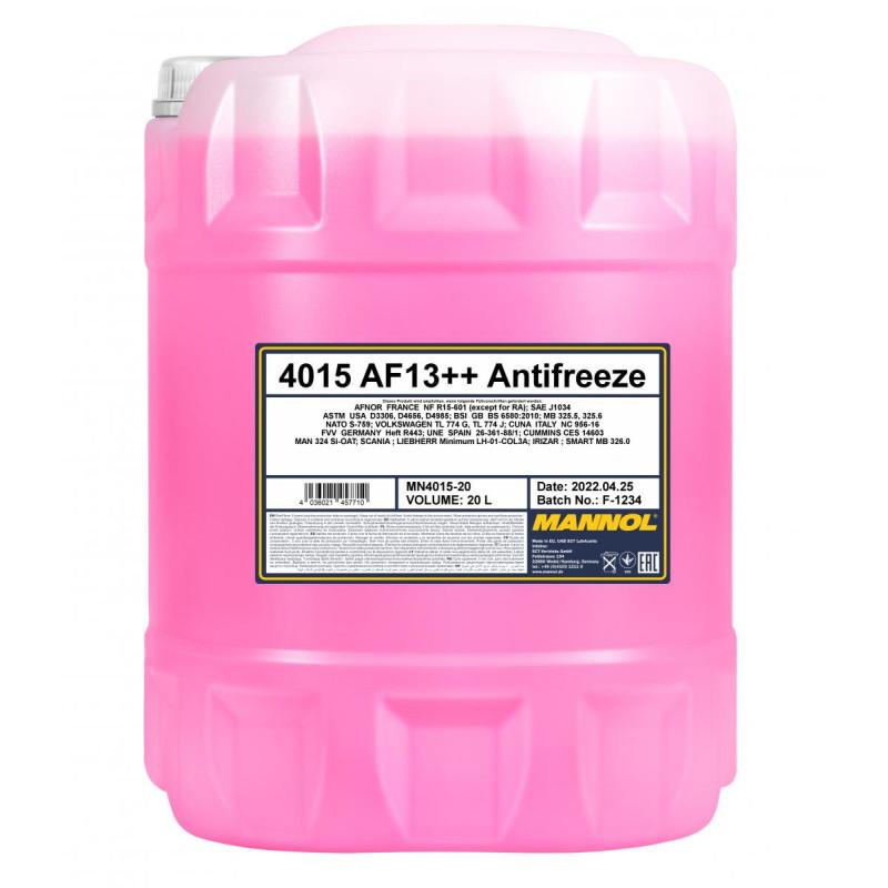 MANNOL 4015 AF13++ Antifreeze 20 Liter