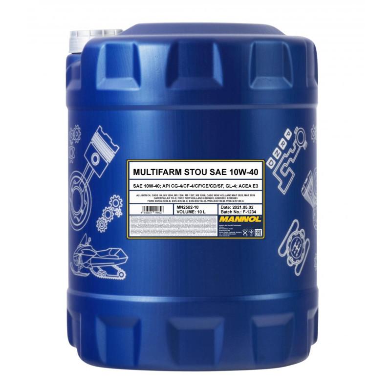 MANNOL Multifarm STOU 10W-40 10 Liter