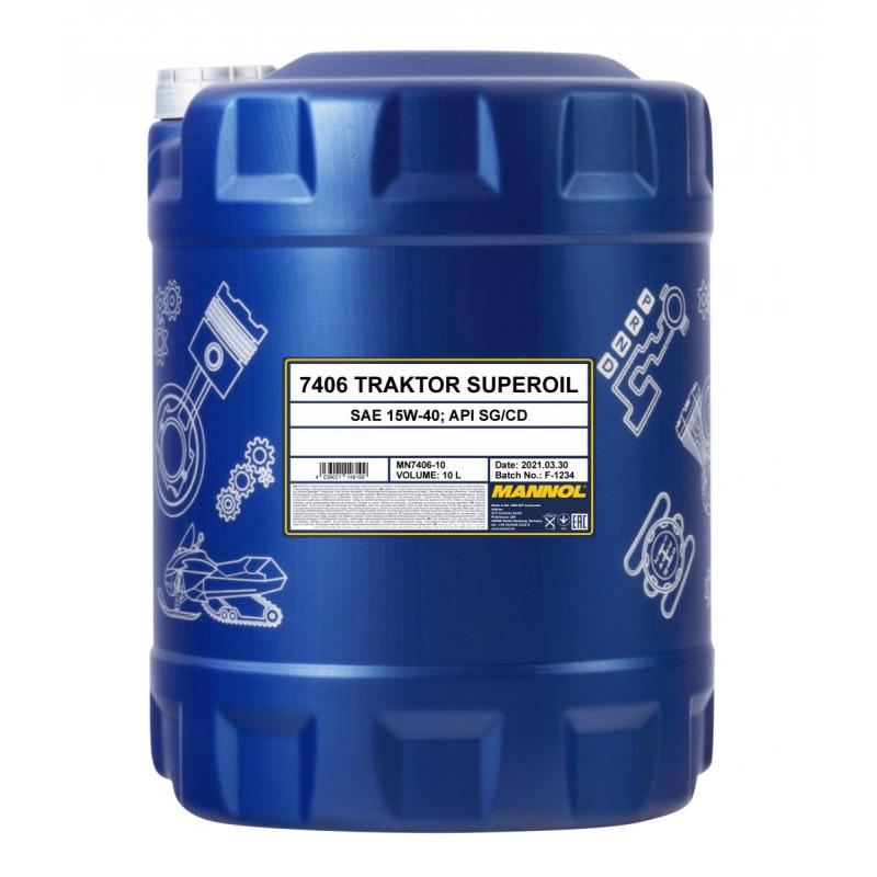 MANNOL Traktor Superoil 15W-40 10 Liter