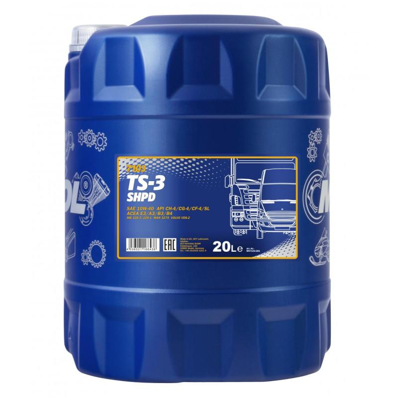 MANNOL TS-3 SHPD 10W-40 mineral 20 Liter