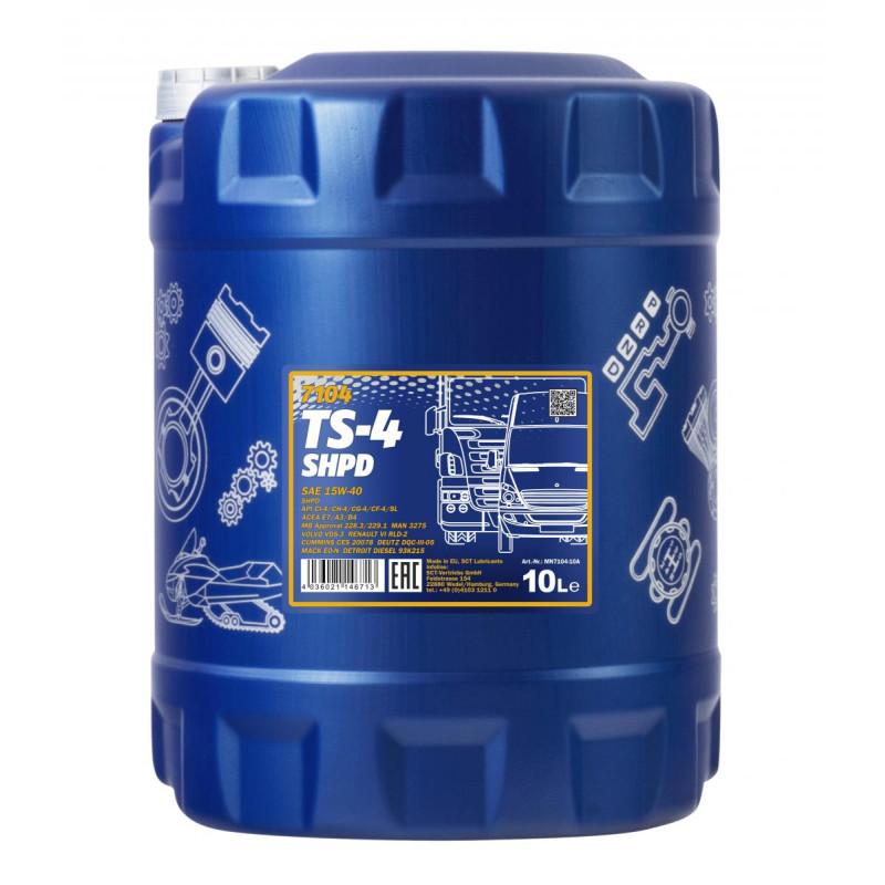 MANNOL TS-4 SHPD 15W-40 Extra 10 Liter