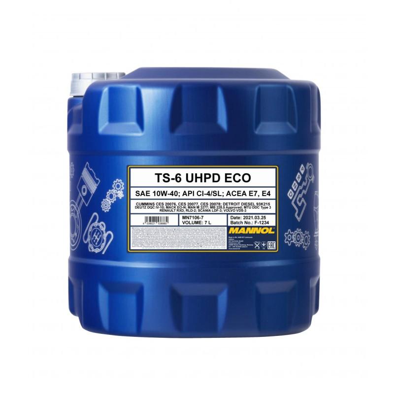MANNOL TS-6 UHPD 10W-40 Eco 7 Liter