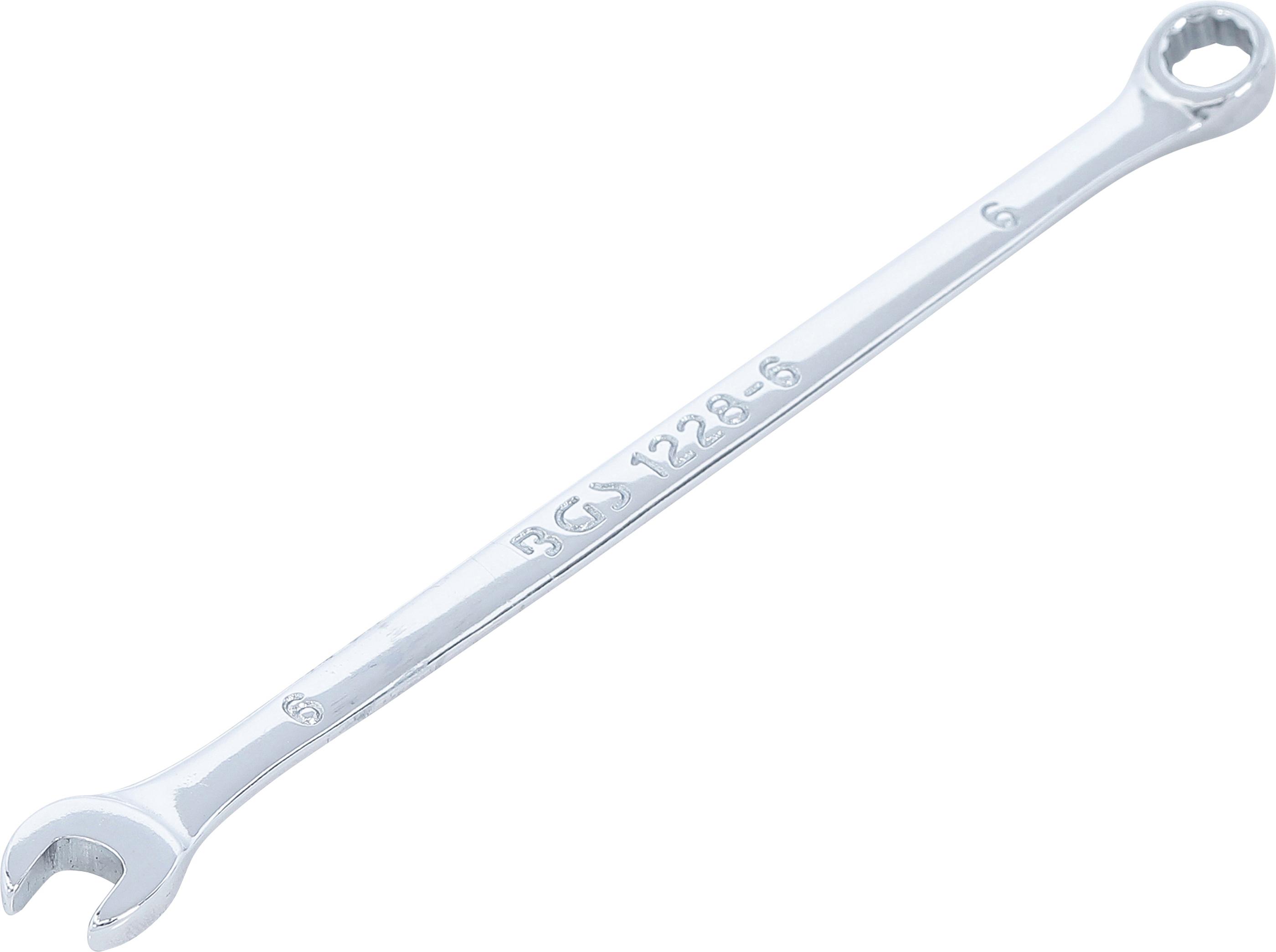 Maul-Ringschlüssel | extra lang | SW 6 mm BGS1228-6