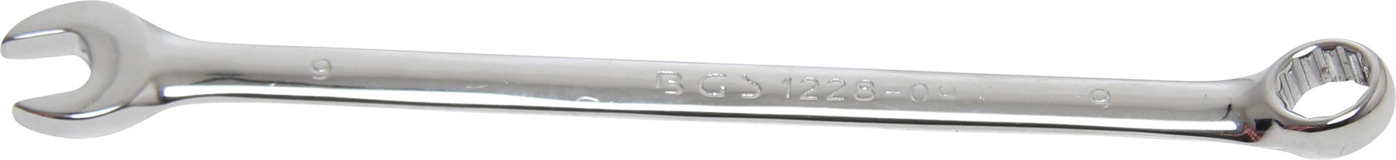 Maul-Ringschlüssel | extra lang | SW 9 mm BGS1228-9