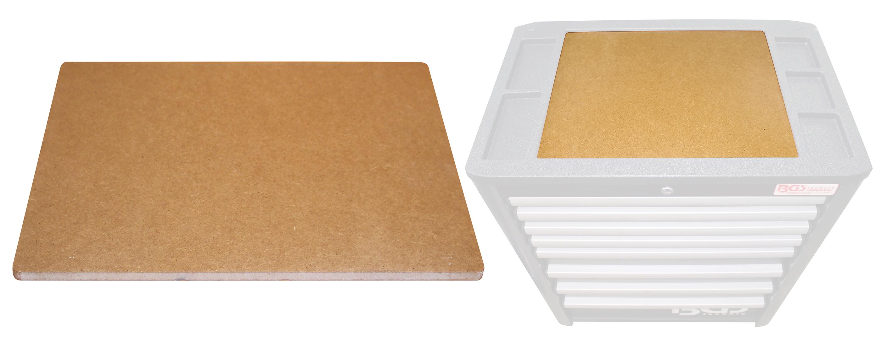MDF-Holzplatten-Einsatz für Werkstattwagen PROFI BGS67165