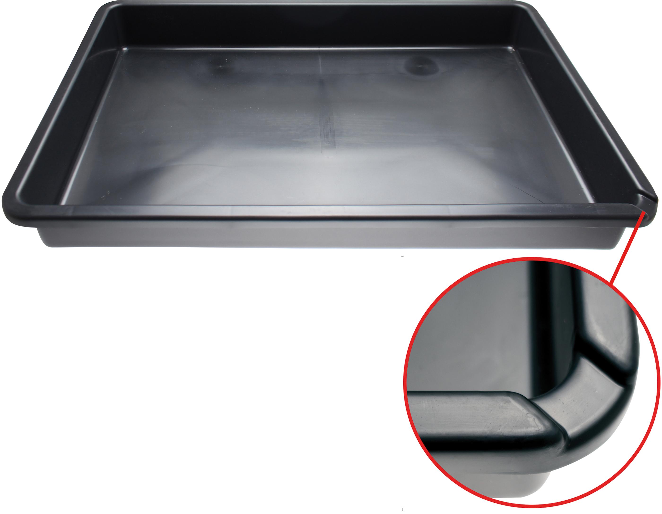 Mehrzweckwanne mit Ausgießer | schwarz | 50 l BGS9997