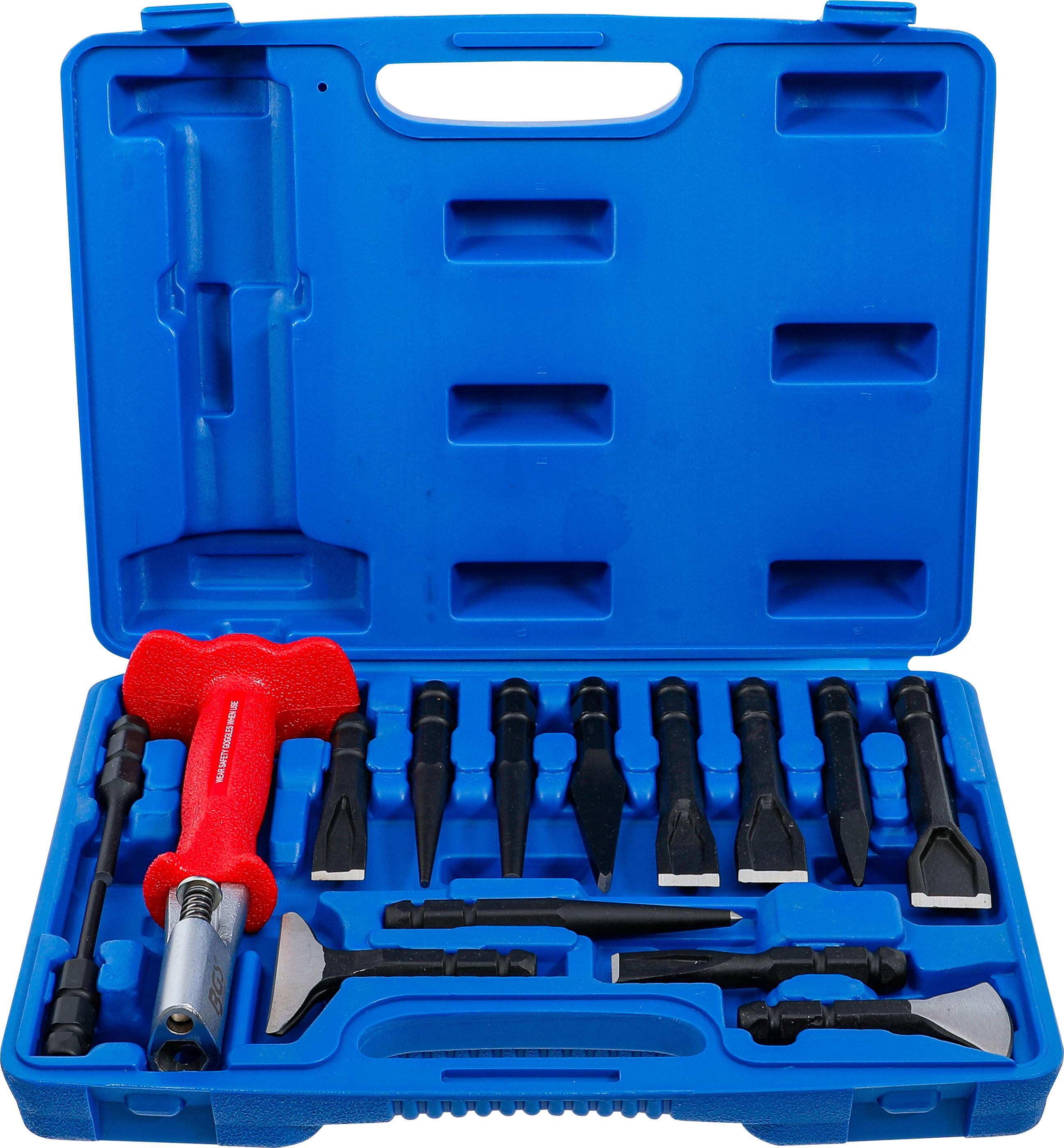 Meißel- und Durchschläger-Satz | 15-tlg. BGS1641