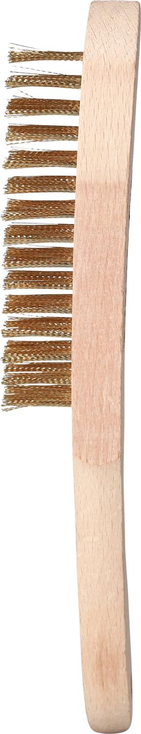 Messing Drahtbürste, 4-reihig, 290 mm 4042146868584
