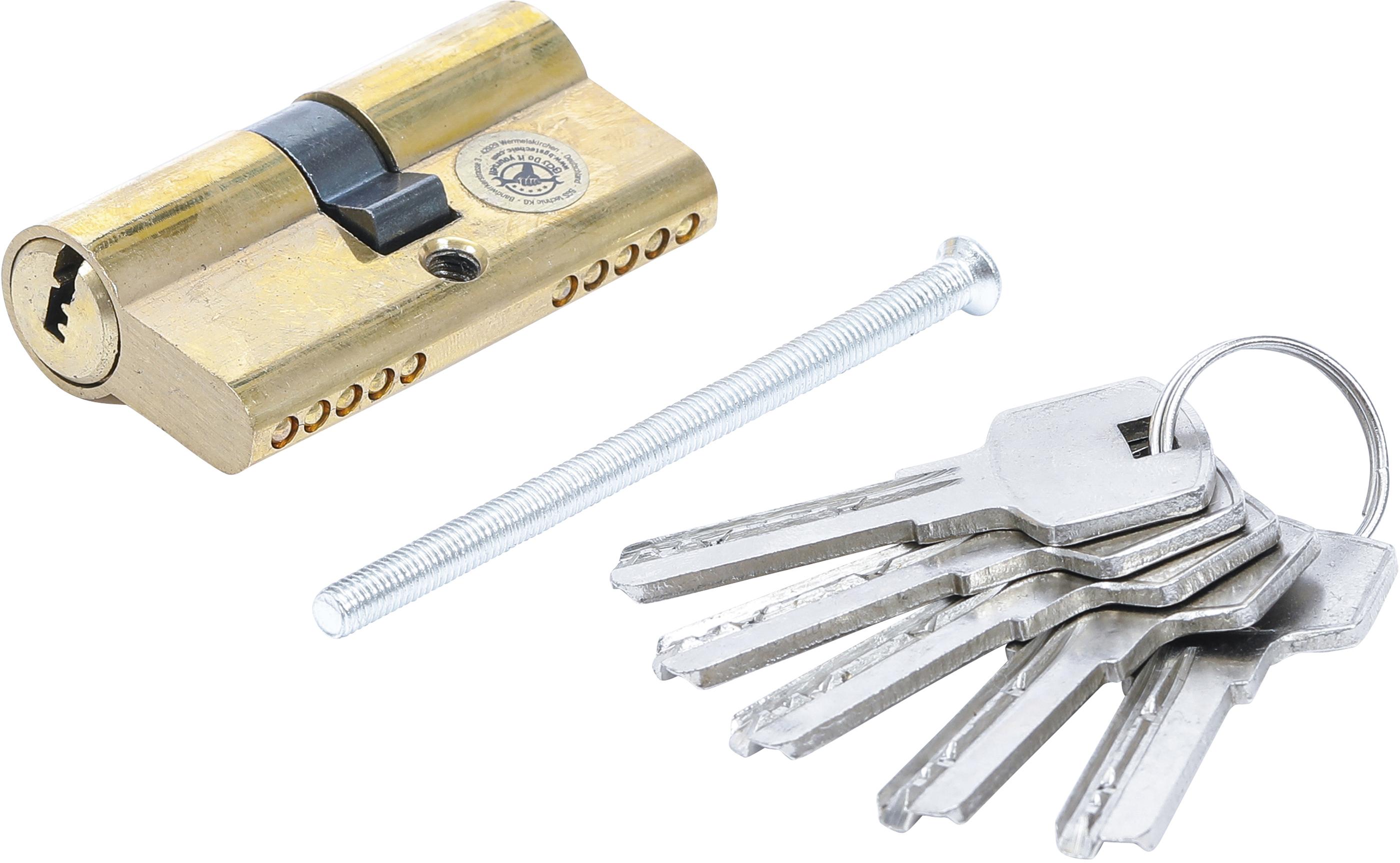 Messing-Schließzylinder | 60 mm BGS8091