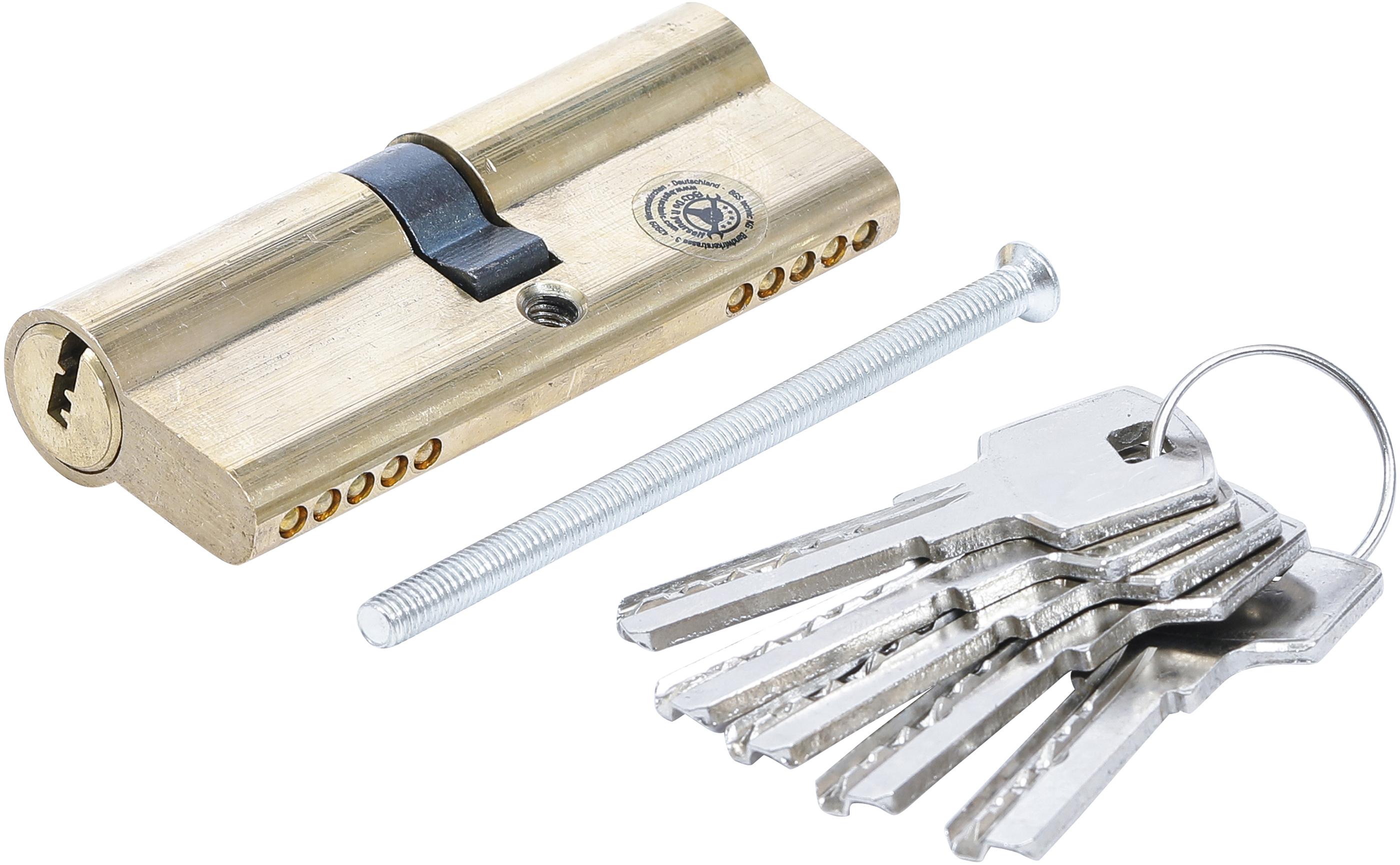 Messing-Schließzylinder | 80 mm BGS8094