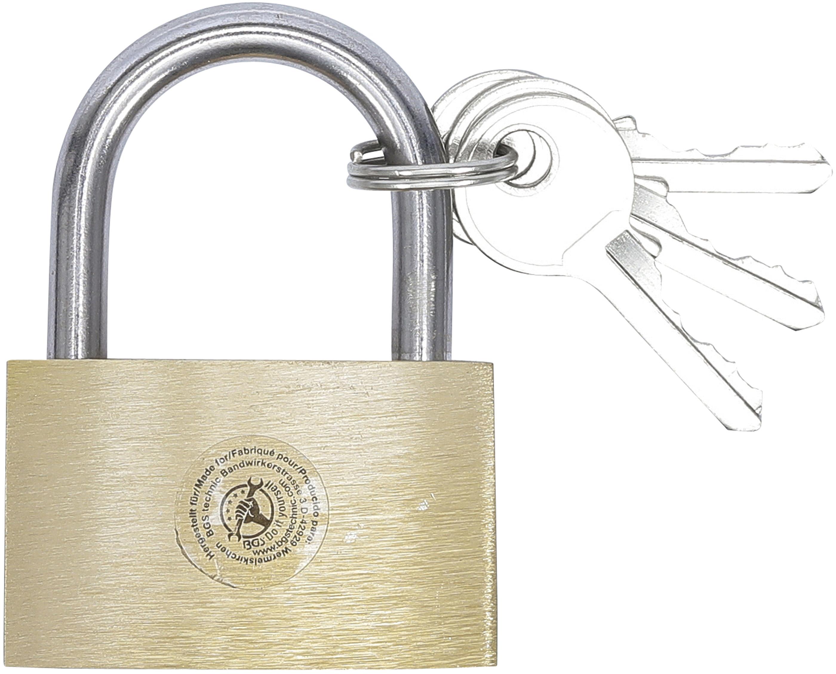 Messing-Vorhängeschloss | 40 mm BGS3098
