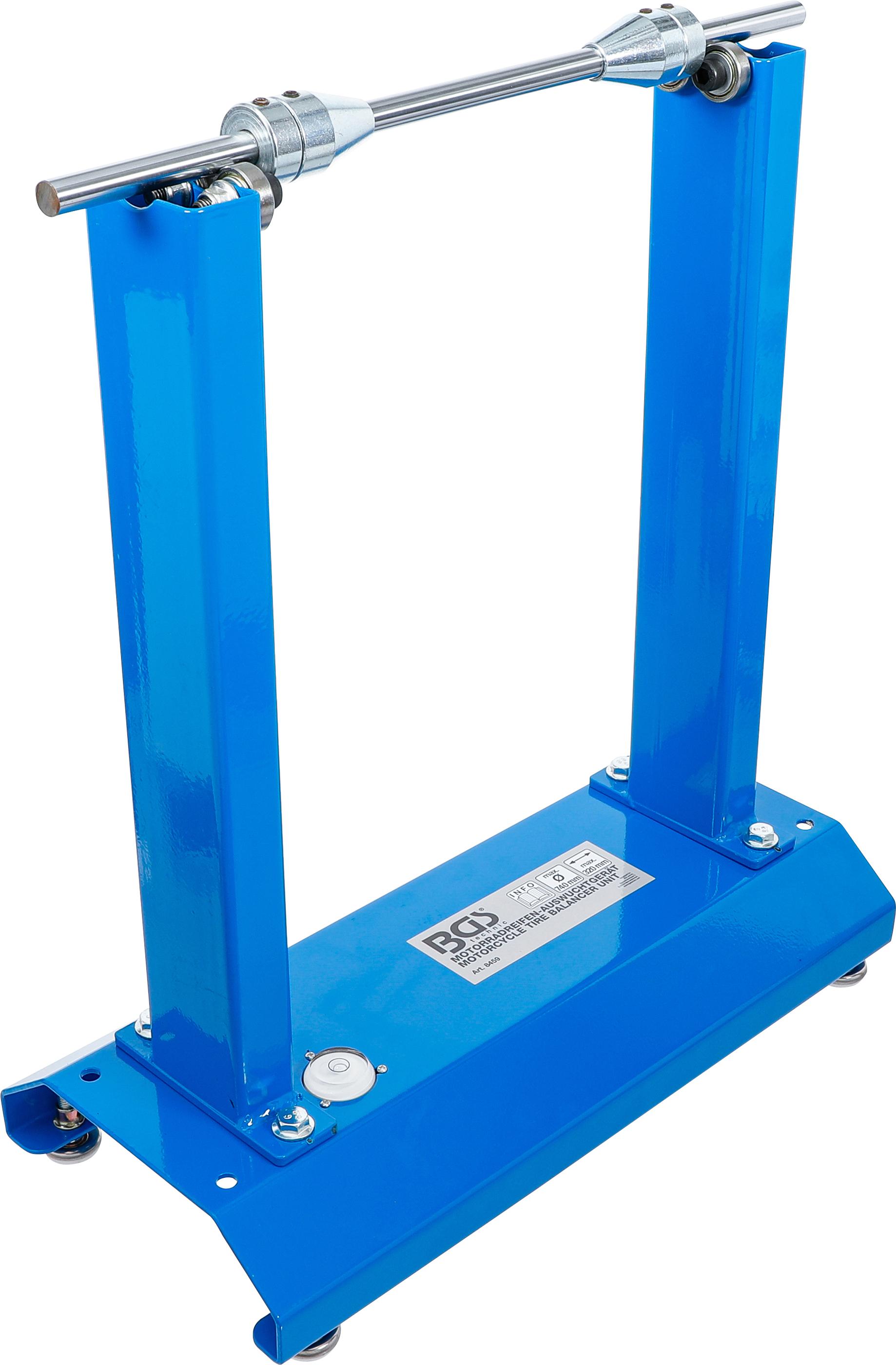 Motorradreifen-Auswuchtgerät BGS8459