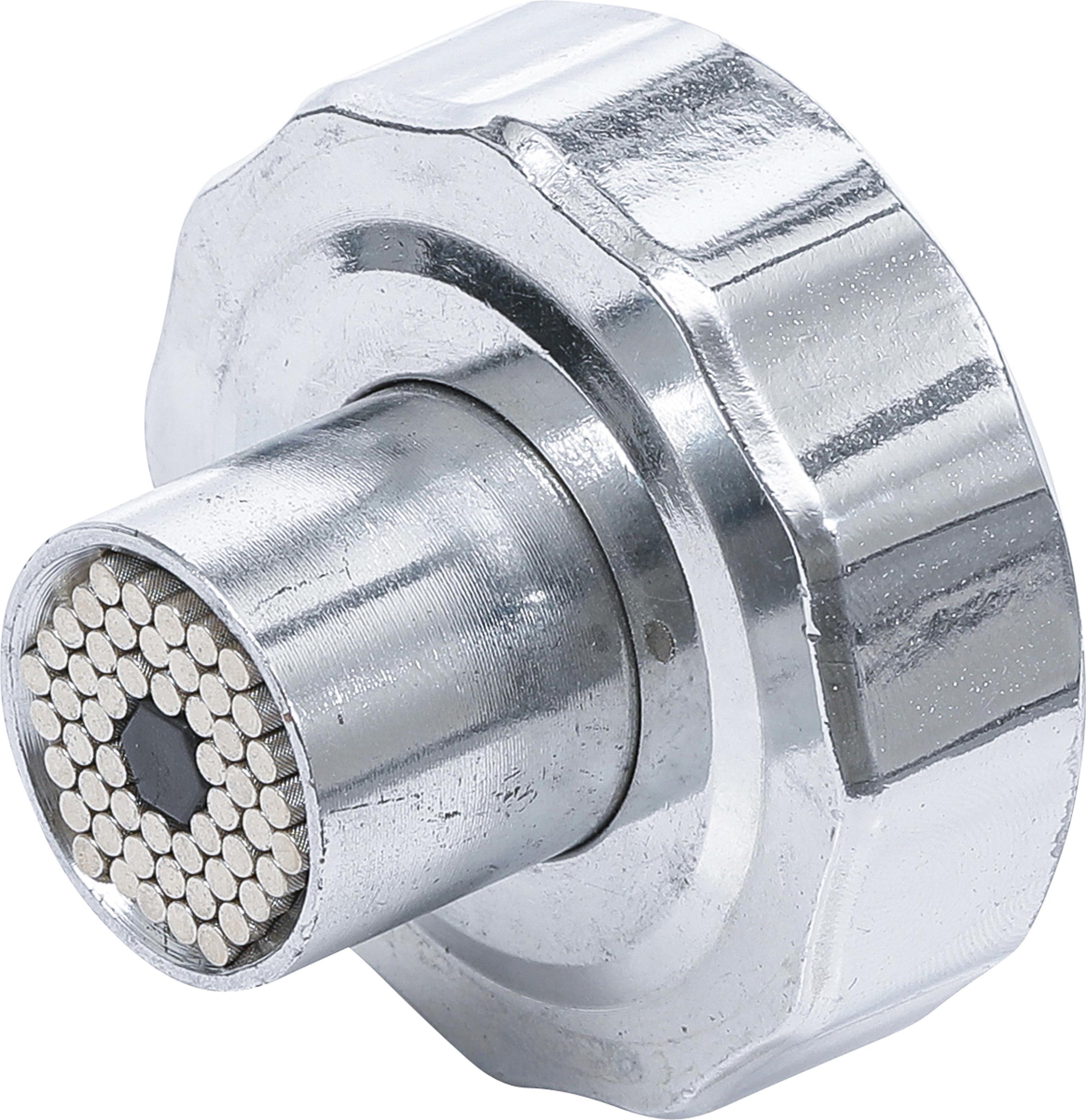 Multi-Einsatz | mit Handratschen-Drehgriff, umschaltbar | SW 7 - 19 mm BGS70055