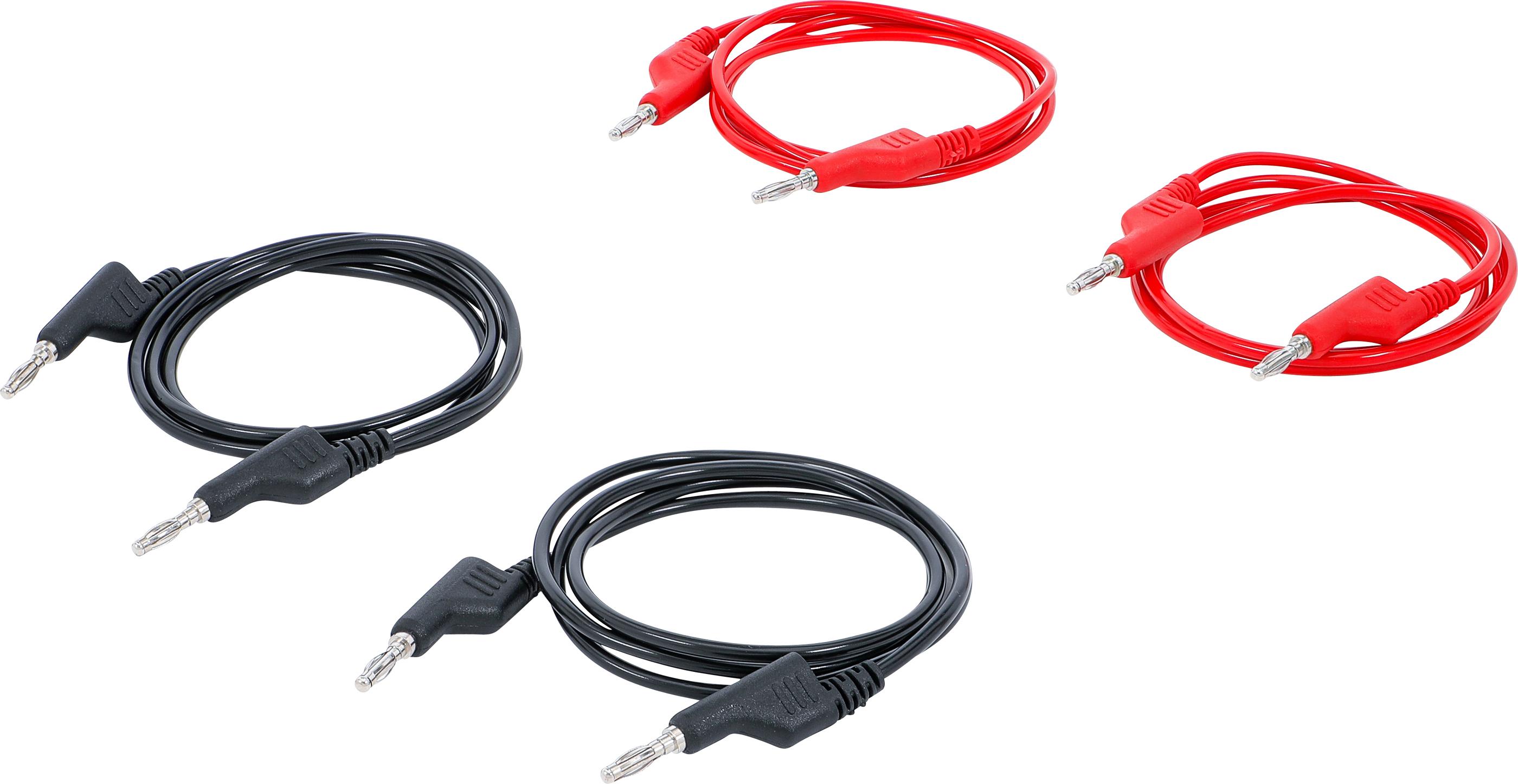 Multimeter-Prüfkabel-Satz | 4 mm BGS8937