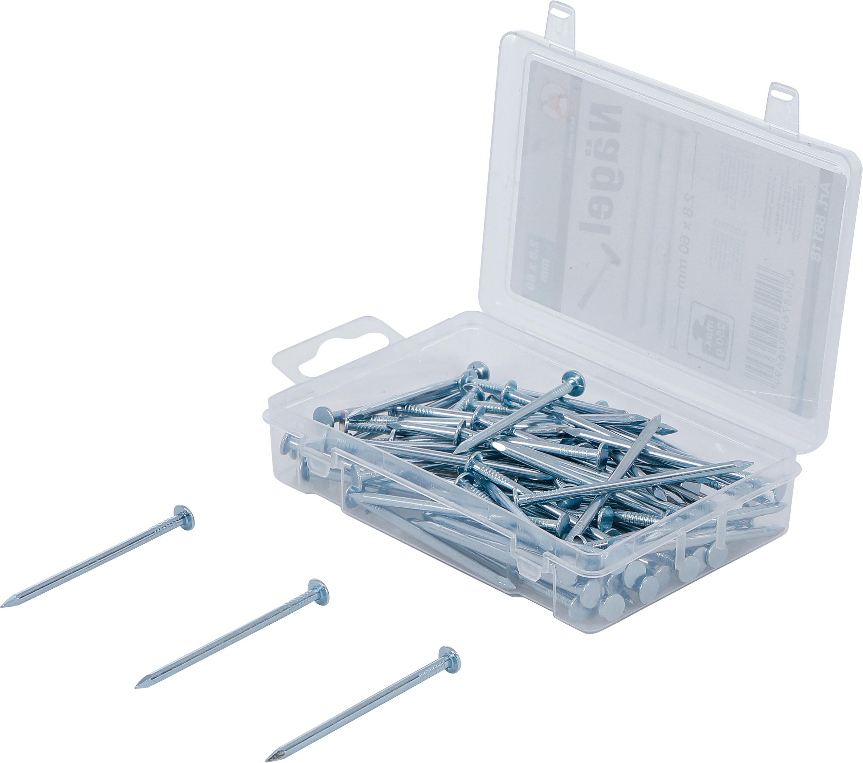 Nägel-Sortiment | 250 g | 2,8 x 60 mm BGS88118