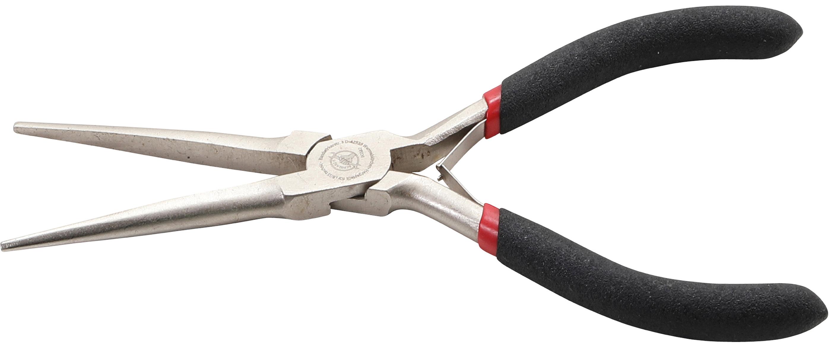 Nadelzange | gerade | mit Feder | 150 mm BGS90382