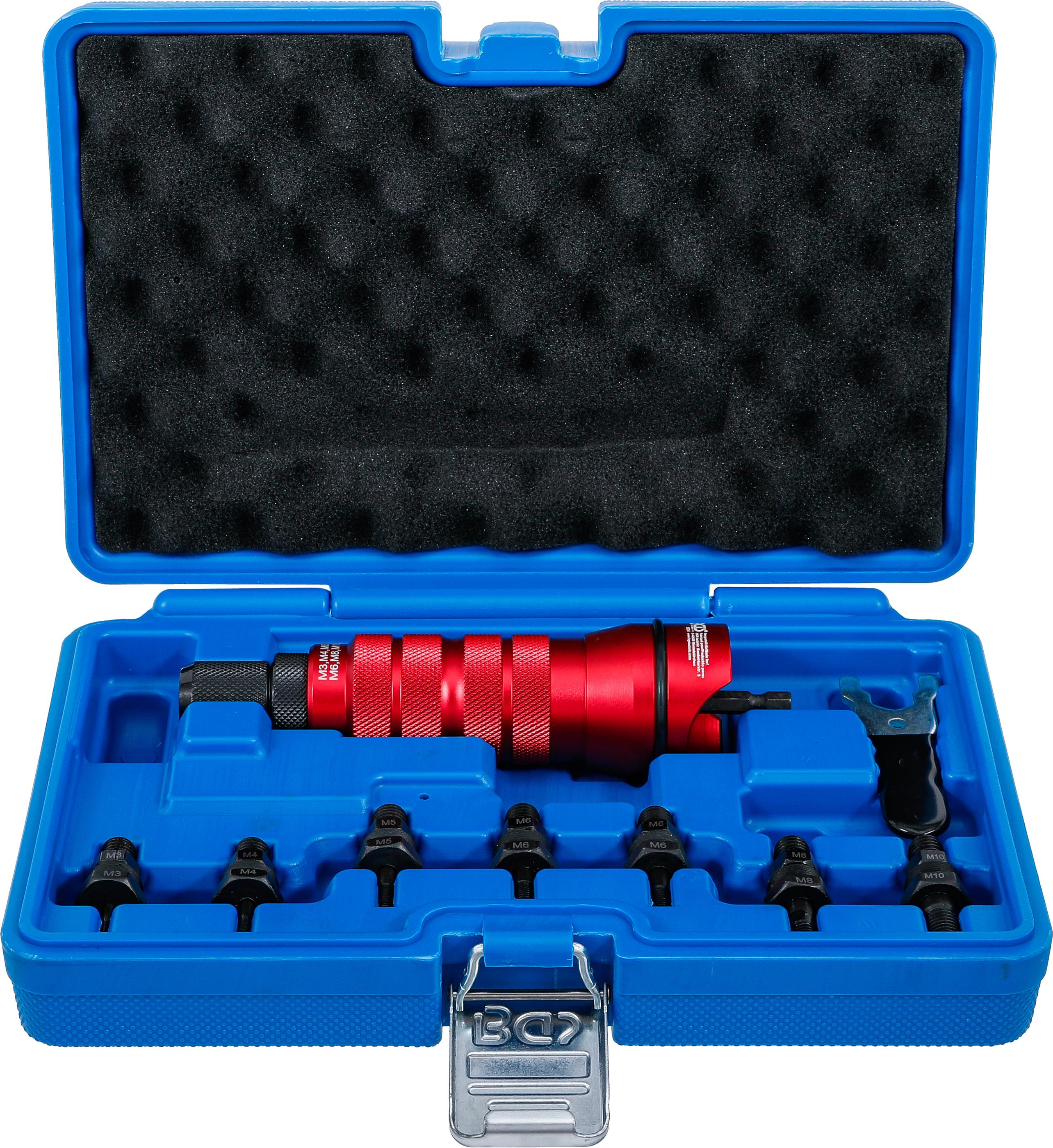 Nietmutternaufsatz | Metallausführung | M3 / M4 / M5 / M6 / M8 / M10 BGS6834