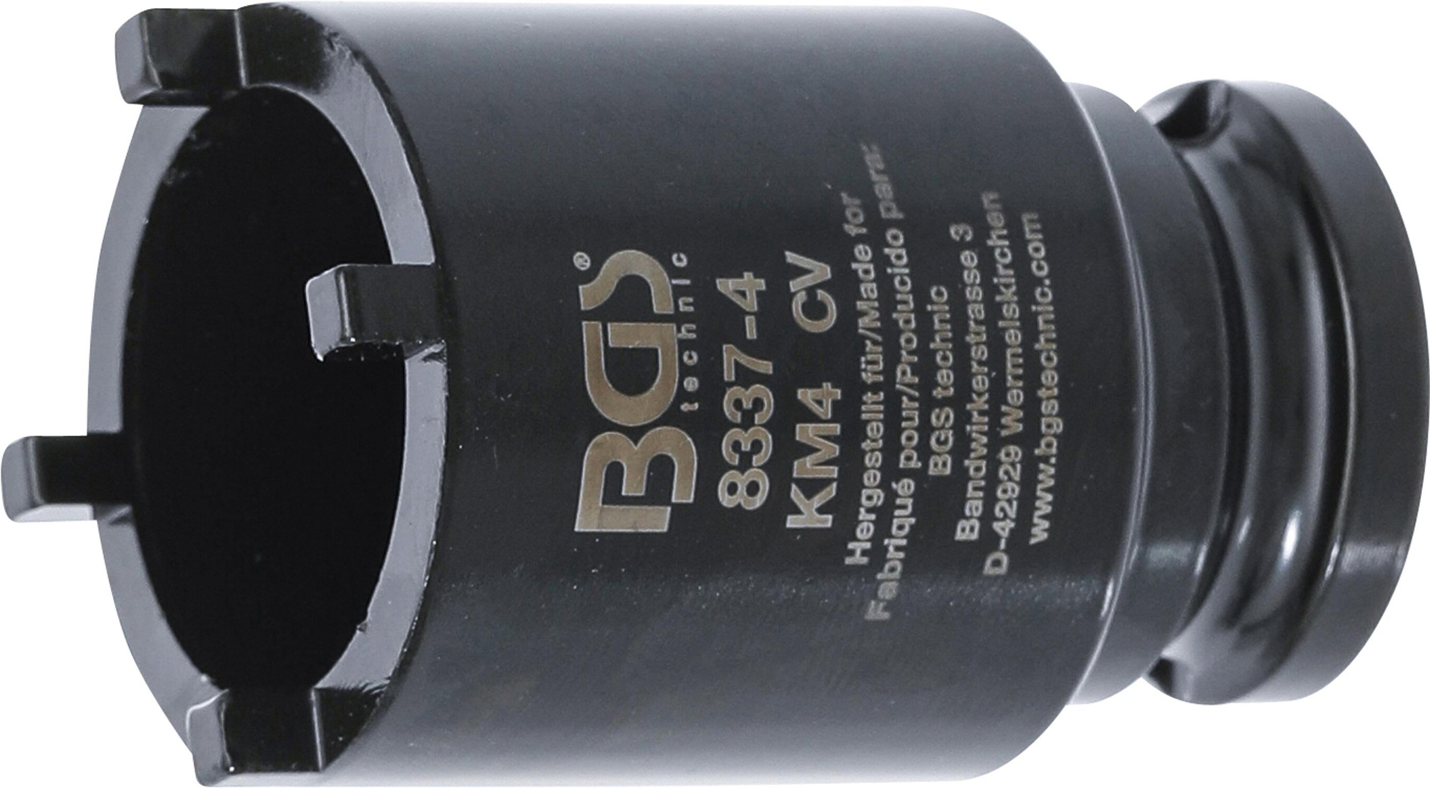 Nutmutternschlüssel | Zapfen außen liegend | KM4 BGS8337-4