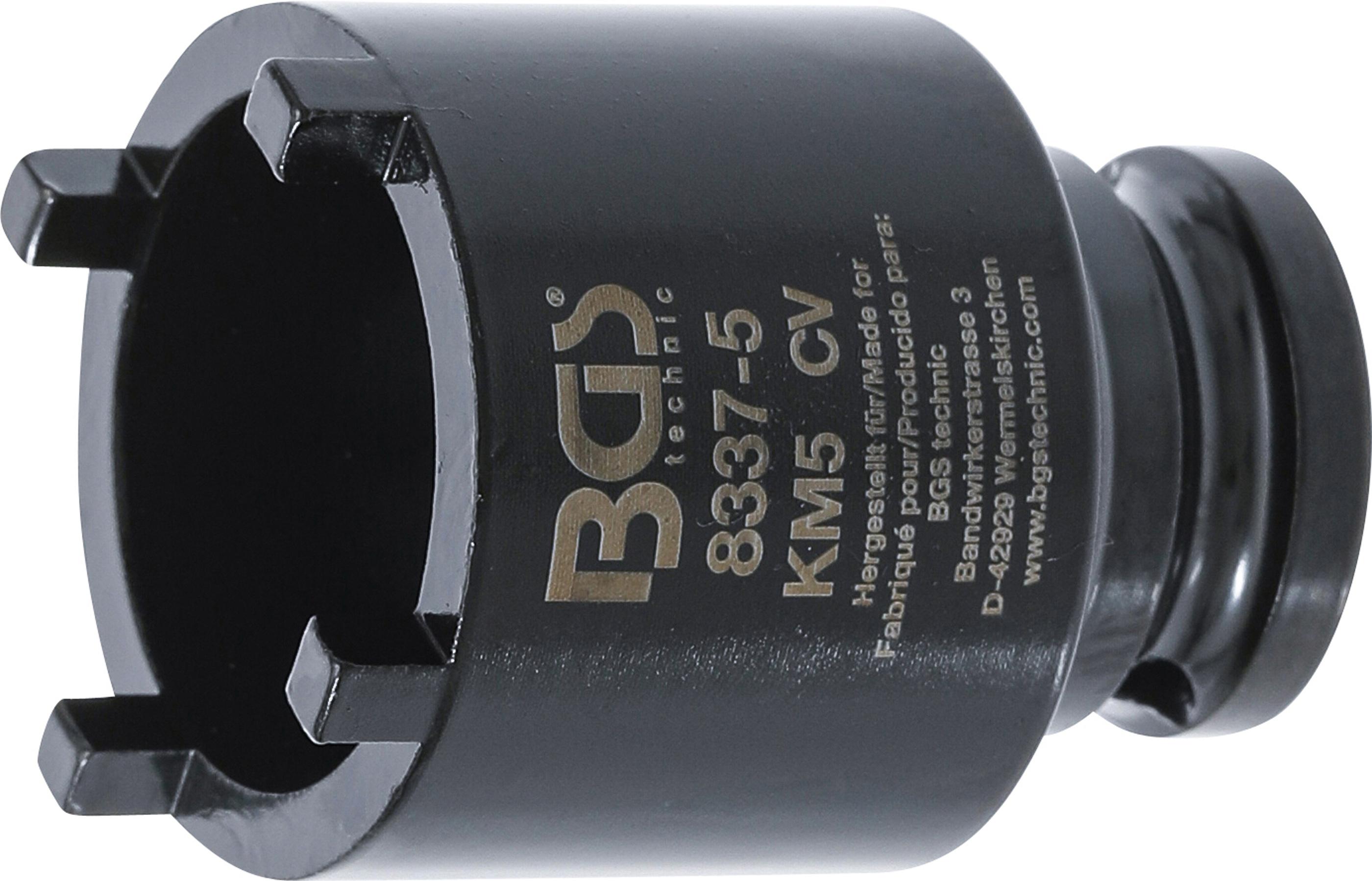 Nutmutternschlüssel | Zapfen außen liegend | KM5 BGS8337-5