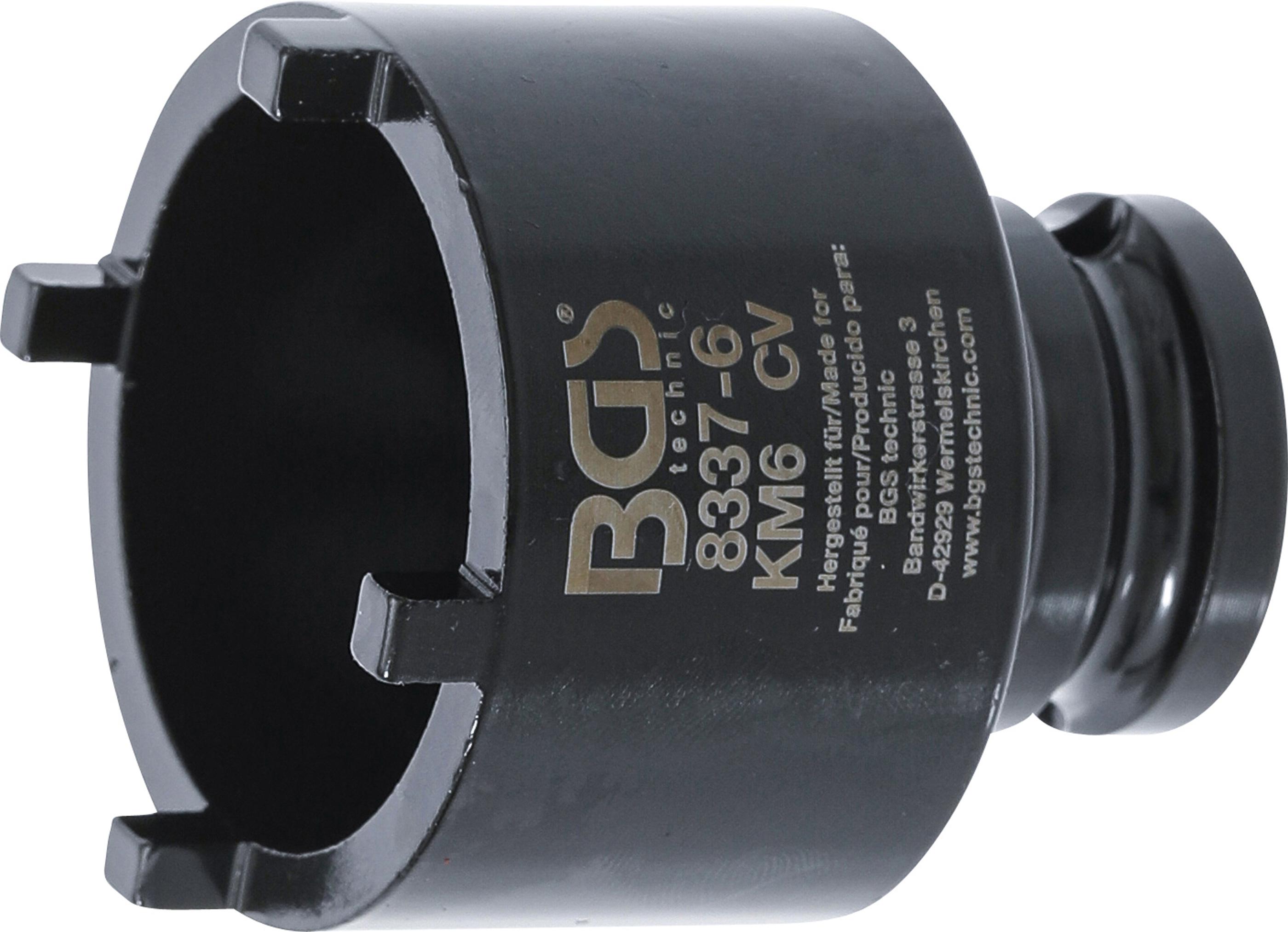 Nutmutternschlüssel | Zapfen außen liegend | KM6 BGS8337-6