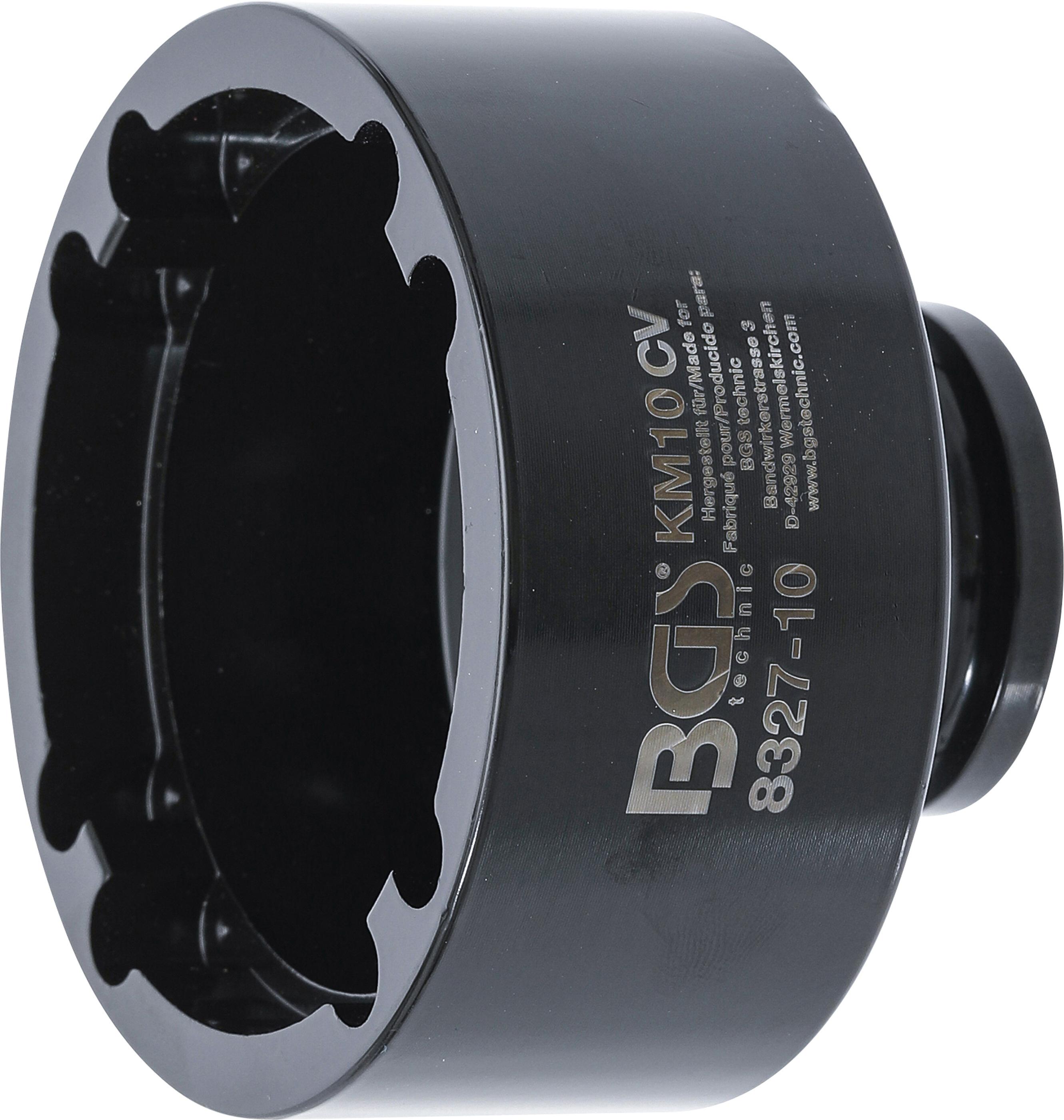 Nutmutternschlüssel | Zapfen innen liegend | KM10 BGS8327-10