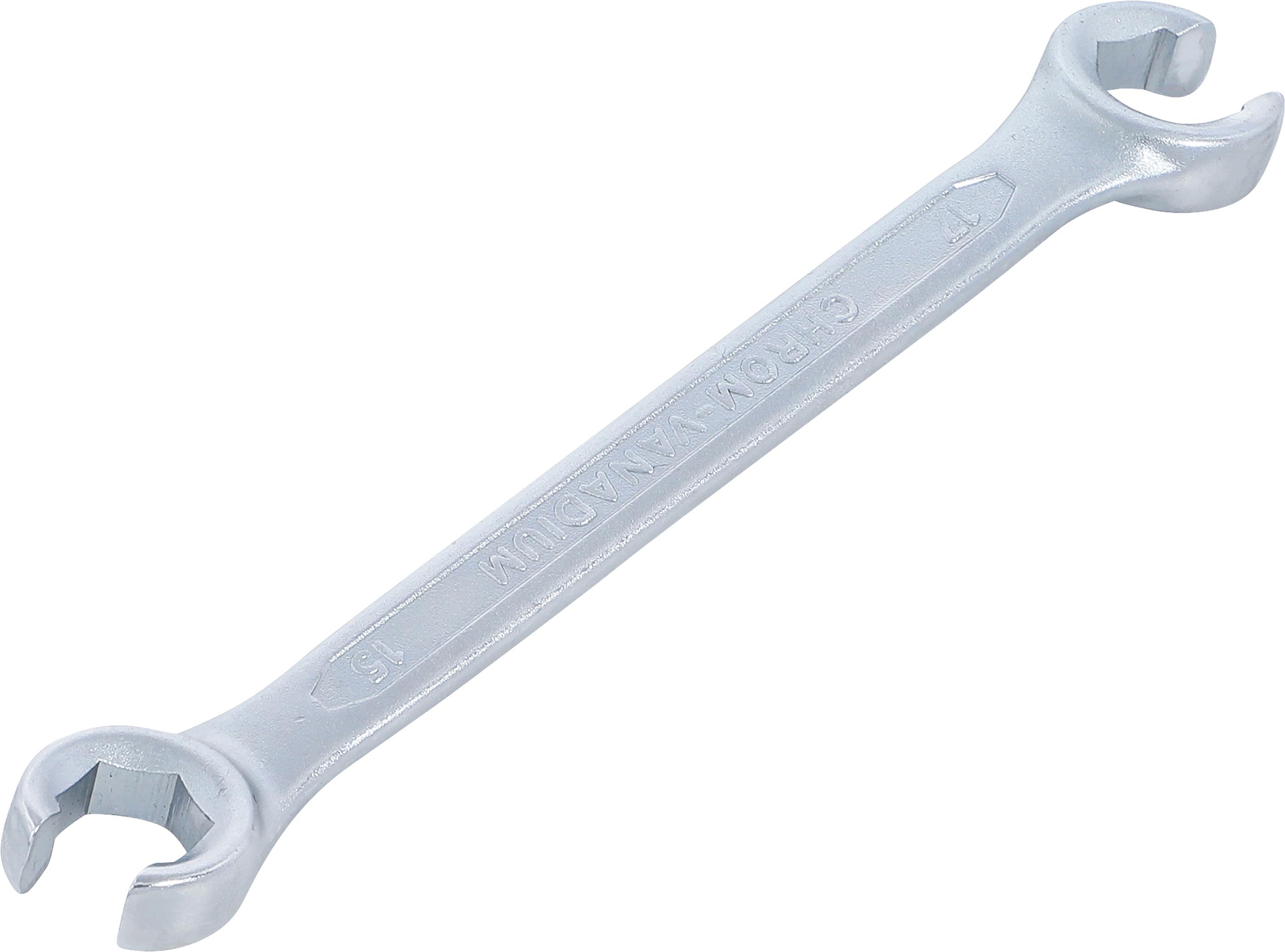 Offener Doppel-Ringschlüssel | SW 15 x 17 mm BGS1752