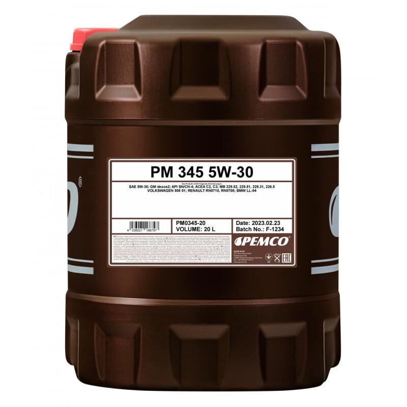 PEMCO Motoröl PKW, Transporter PM0345 iDRIVE 345 5W-30