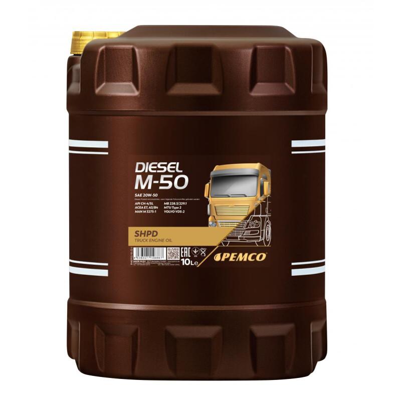 PEMCO Motoröl Truck, NKW PM0702 DIESEL M-50 SHPD 20W-50
