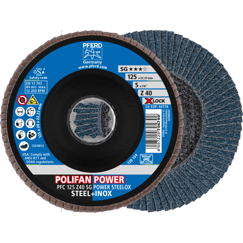 PFC 125 Z40 SG POWER STEELOX/X-LOCK 4007220113707