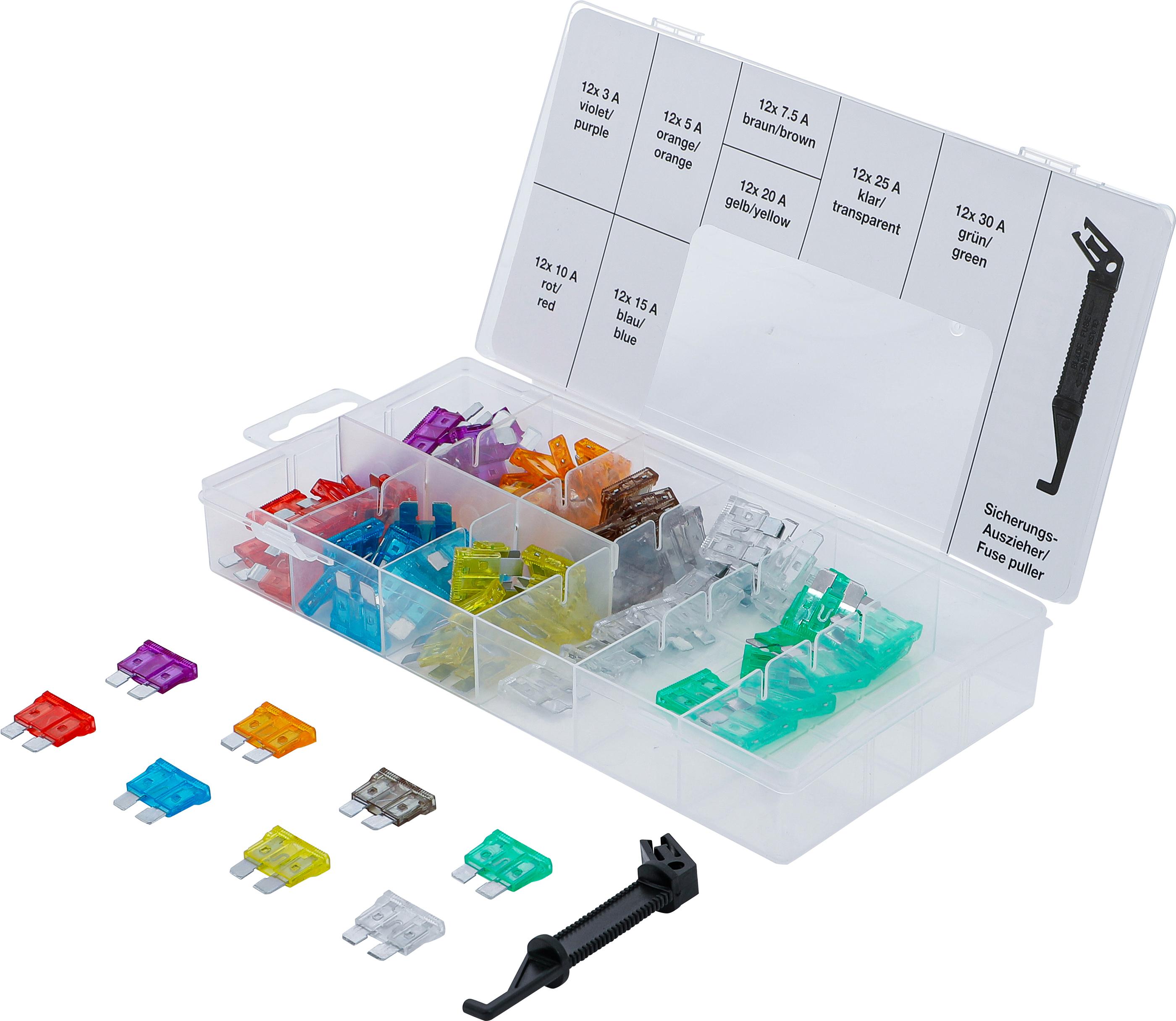 Pkw-Sicherungs-Sortiment | 97-tlg. BGS8126