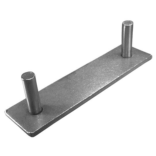 Planenrohrhalter doppelt, roh 125131206 Suer