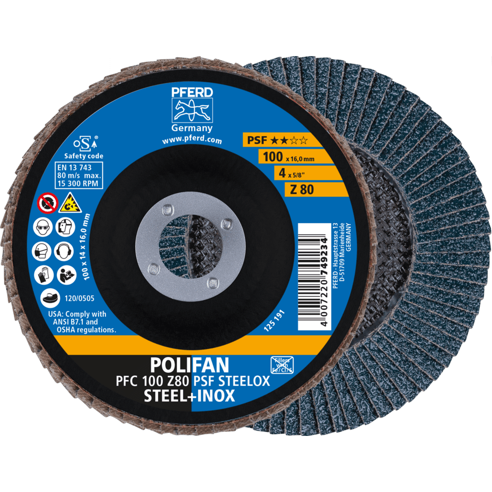 POLIFAN PFC 100 Z80 PSF STEELOX/16 4007220953297