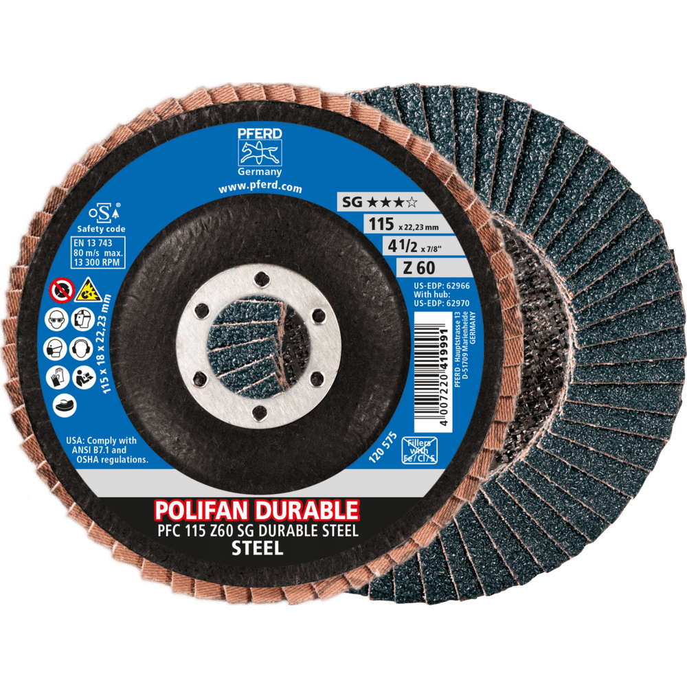 POLIFAN PFC 115 Z60 SG DURABLE STEEL 4007220420003