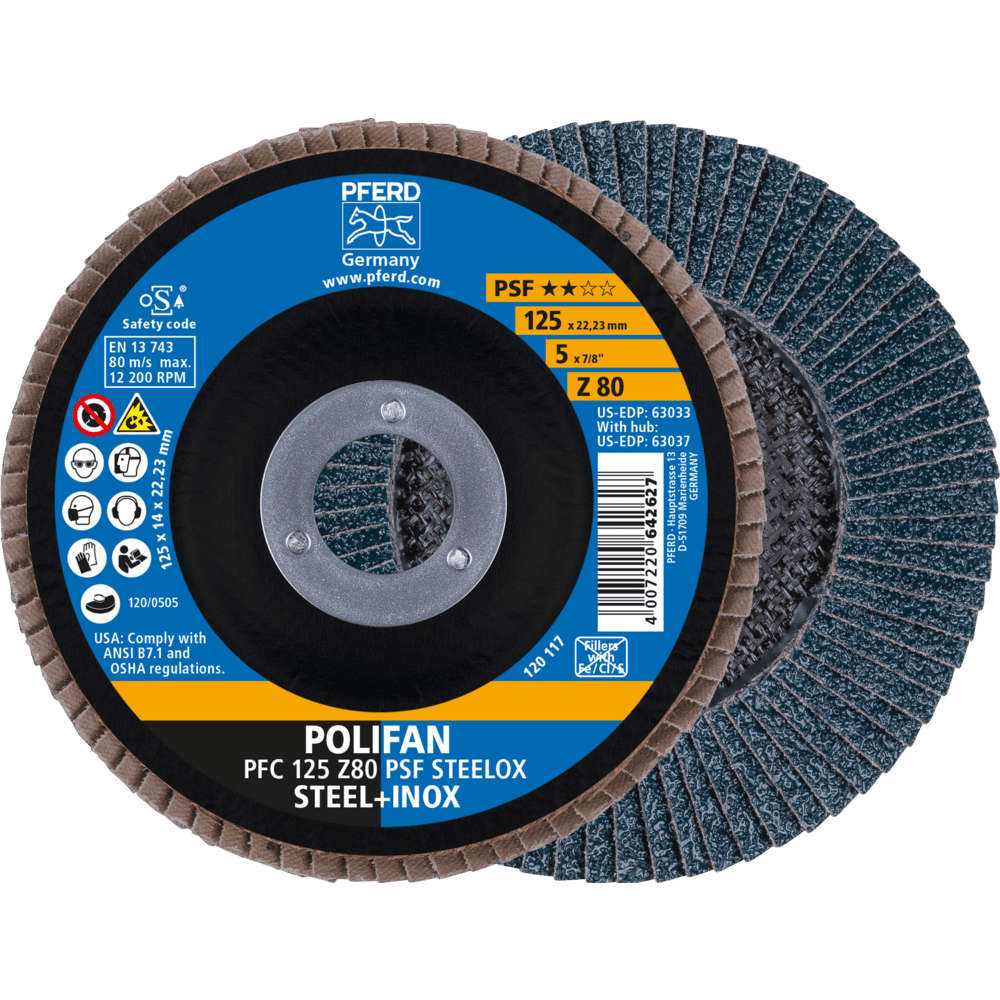 POLIFAN PFC 125 Z80 PSF STEELOX (5) 4007220229880