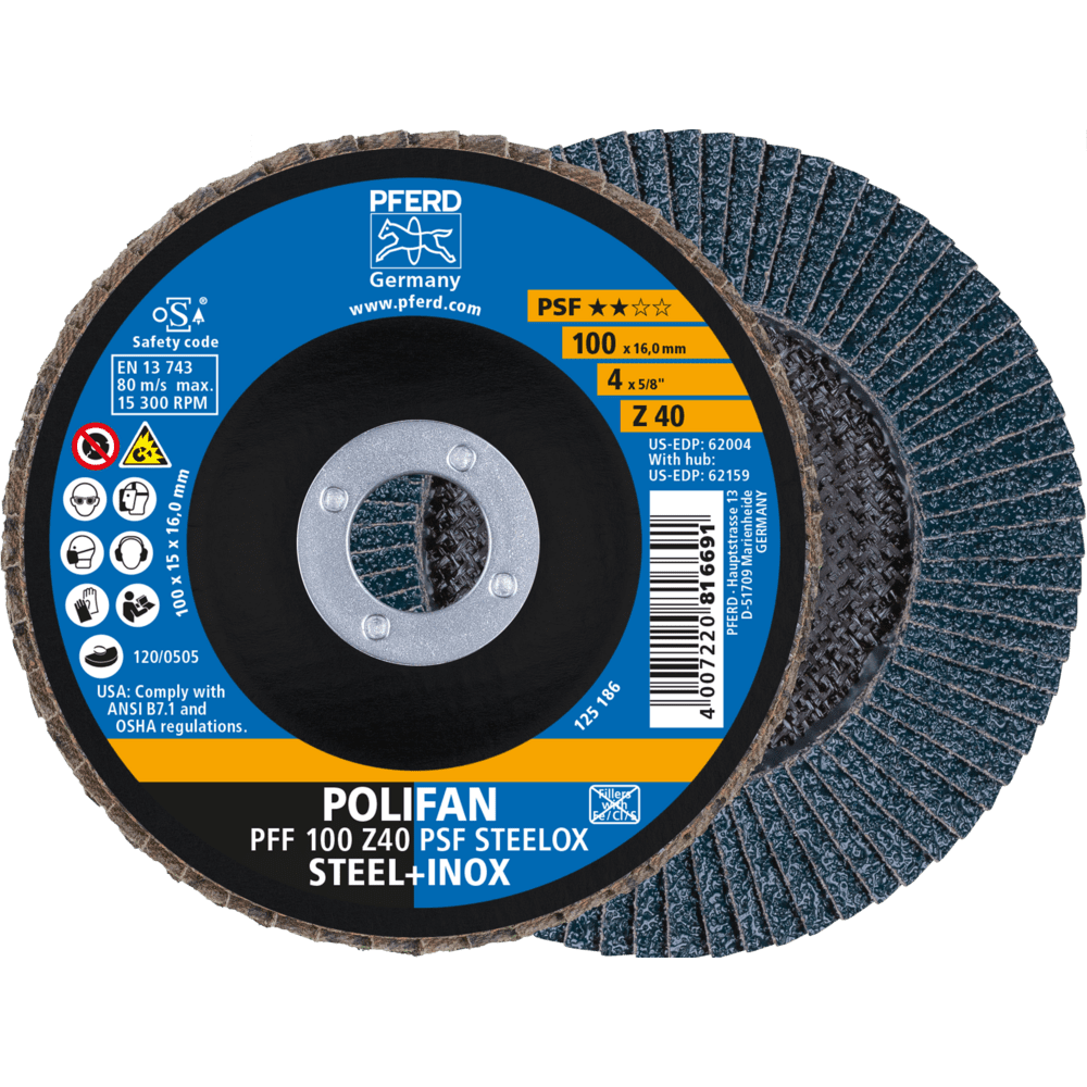 POLIFAN PFF 100 Z40 PSF STEELOX/16,0 4007220750117