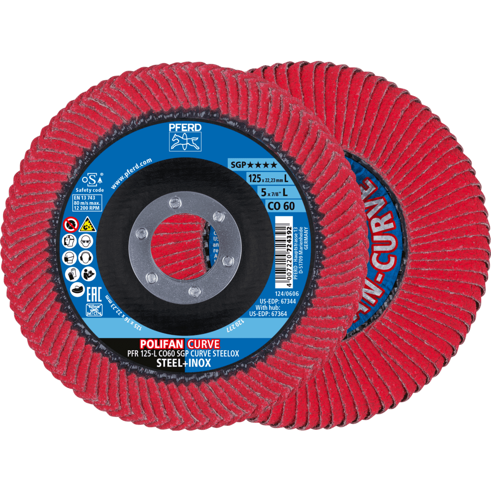 POLIFAN PFR 125-L CO60 SGP CURVE STEELOX 4007220790182