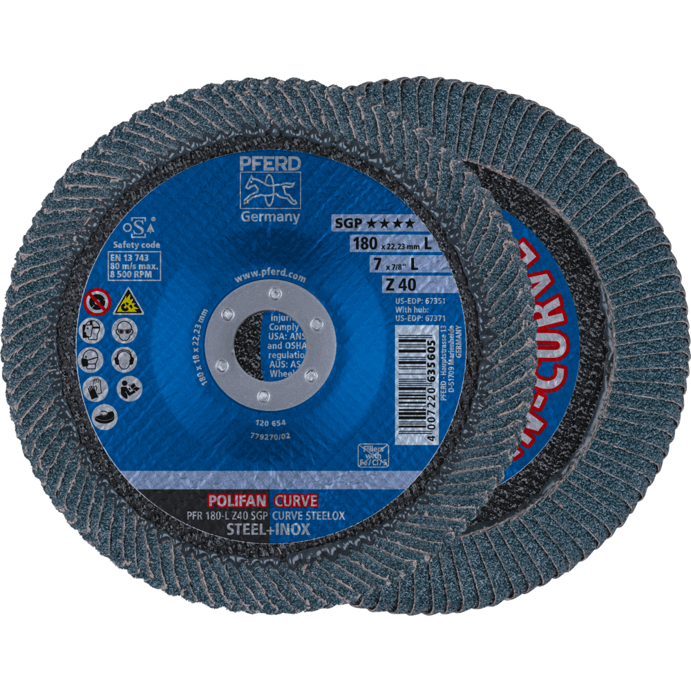 POLIFAN PFR 180-L Z40 SGP CURVE STEELOX 4007220881248