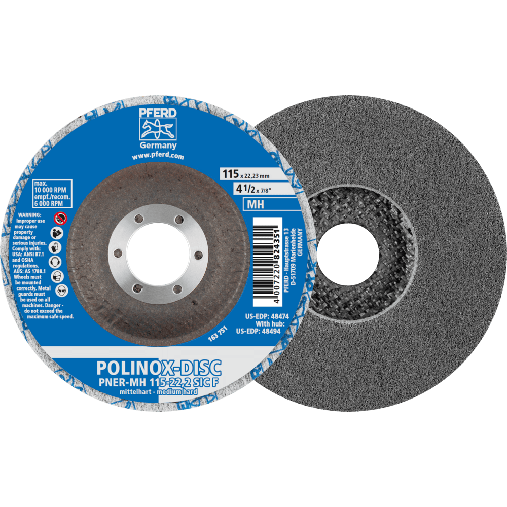POLINOX-DISC PNER-MH 115-22,2 SIC  F 4007220824351