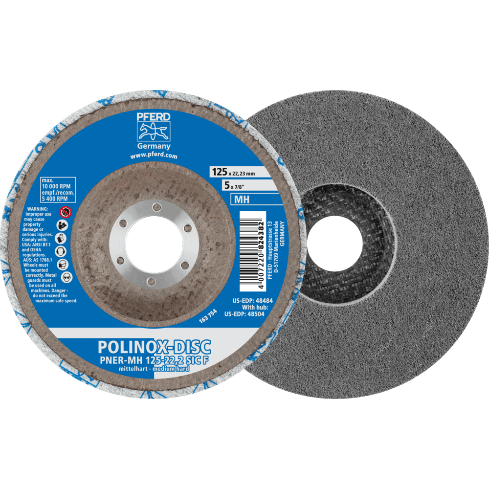 POLINOX-DISC PNER-MH 125-22,2 SiC F 4007220824382