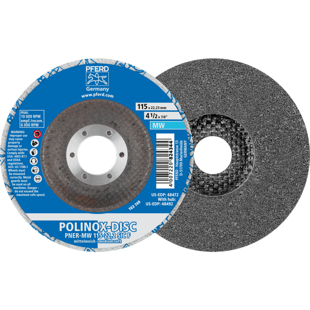 POLINOX-DISC PNER-MW 115-22,2 SIC F 4007220824344