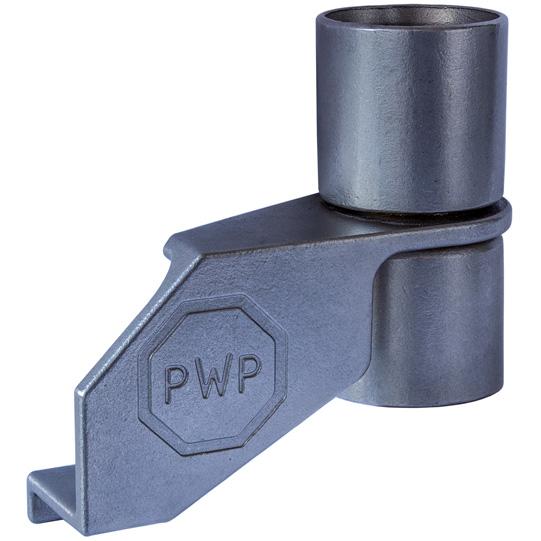 PWP Adapter TIR-Sicherung, li, f. Rohr-Ø 27mm, f. Schlitzansatz 670025360 Suer