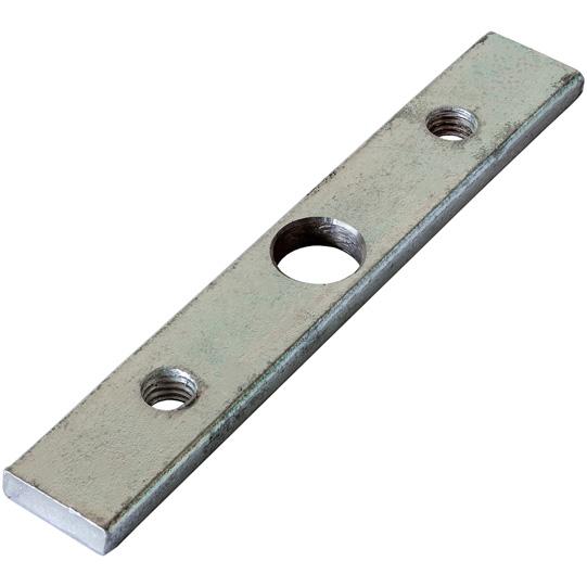 PWP Gewindeplatte 6 mm, verzinkt, Lochabstand 70 mm, M8 105111987 Suer