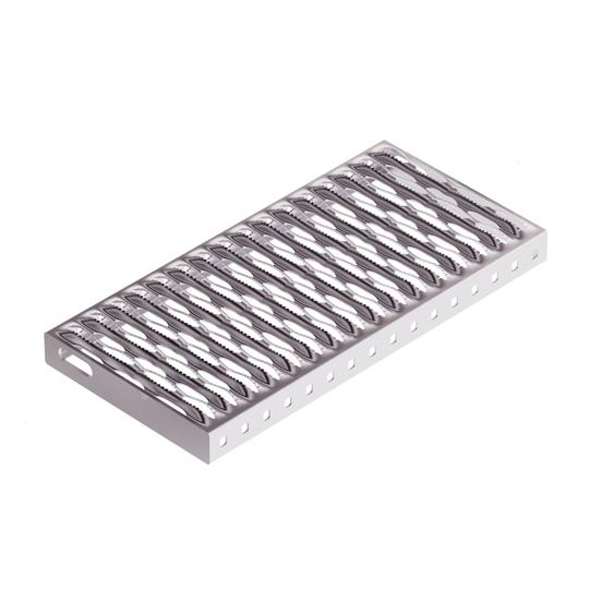 PWP Klapptritt ohne Konsolen, feuerverzinkt, 488 mm x 240 mm 105131609 Suer