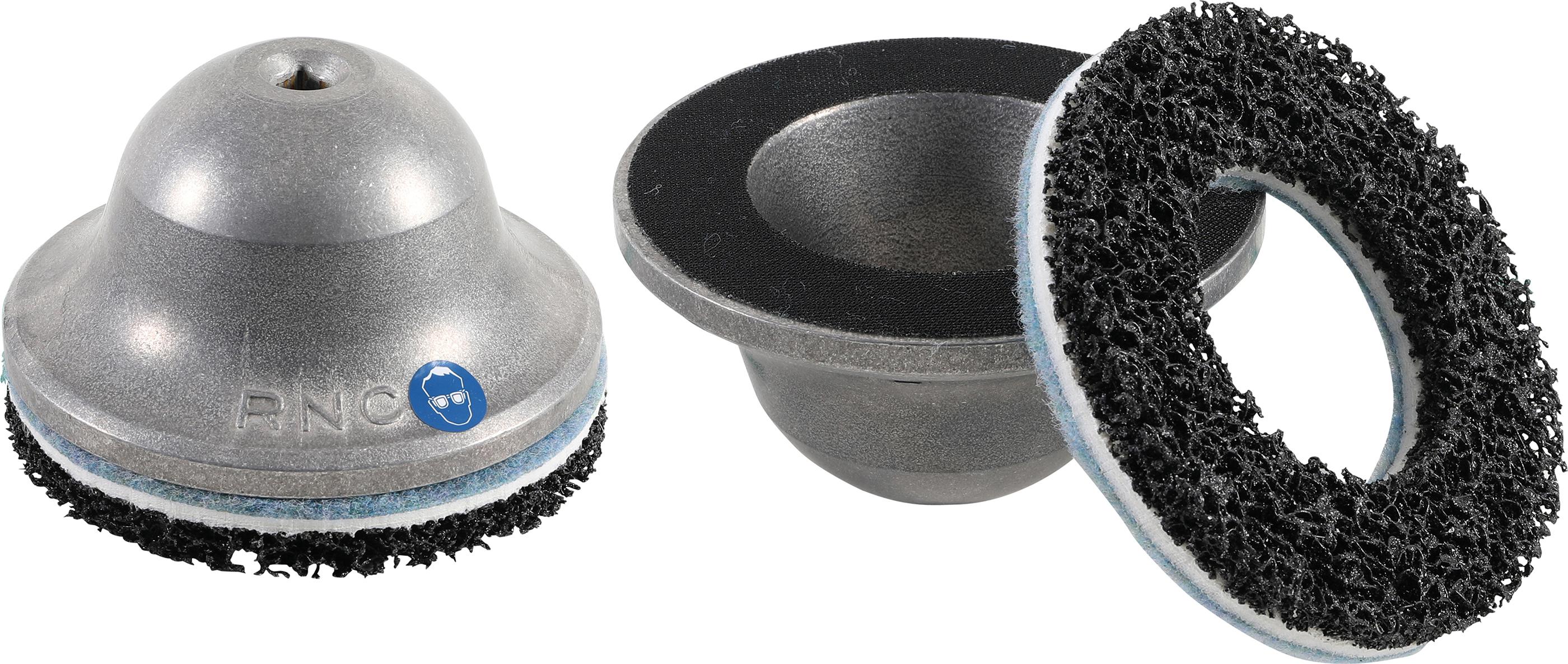 Radnabenschleifer | Aluminiumglocke mit Stahlkern | Innen-Ø 80 mm BGS9746