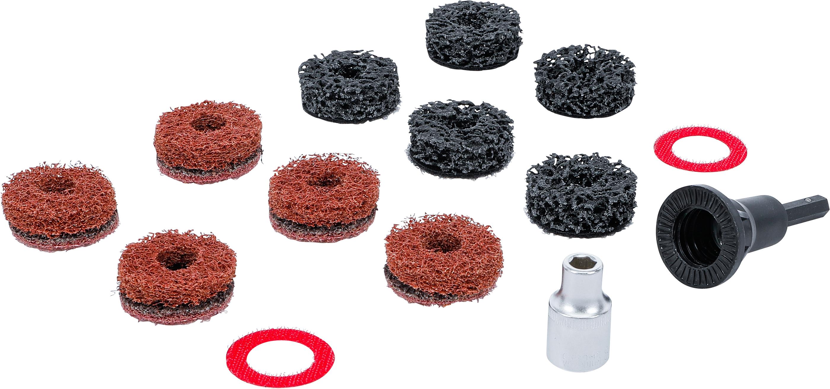 Radnabenschleifer-Satz | für Stehbolzen und Radmutternbolzen | 14-tlg. BGS9736