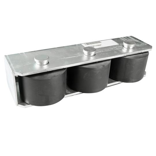 Rammpuffer mit 3 Rollen, vertikal 335102689 Suer