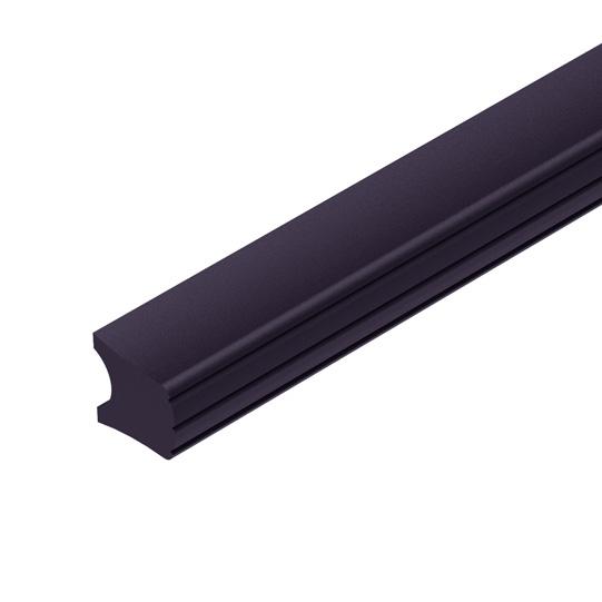 Rammschutzprofil, PVC, 37 x 35 mm, 3000 mm, anthrazit 335101996 Suer