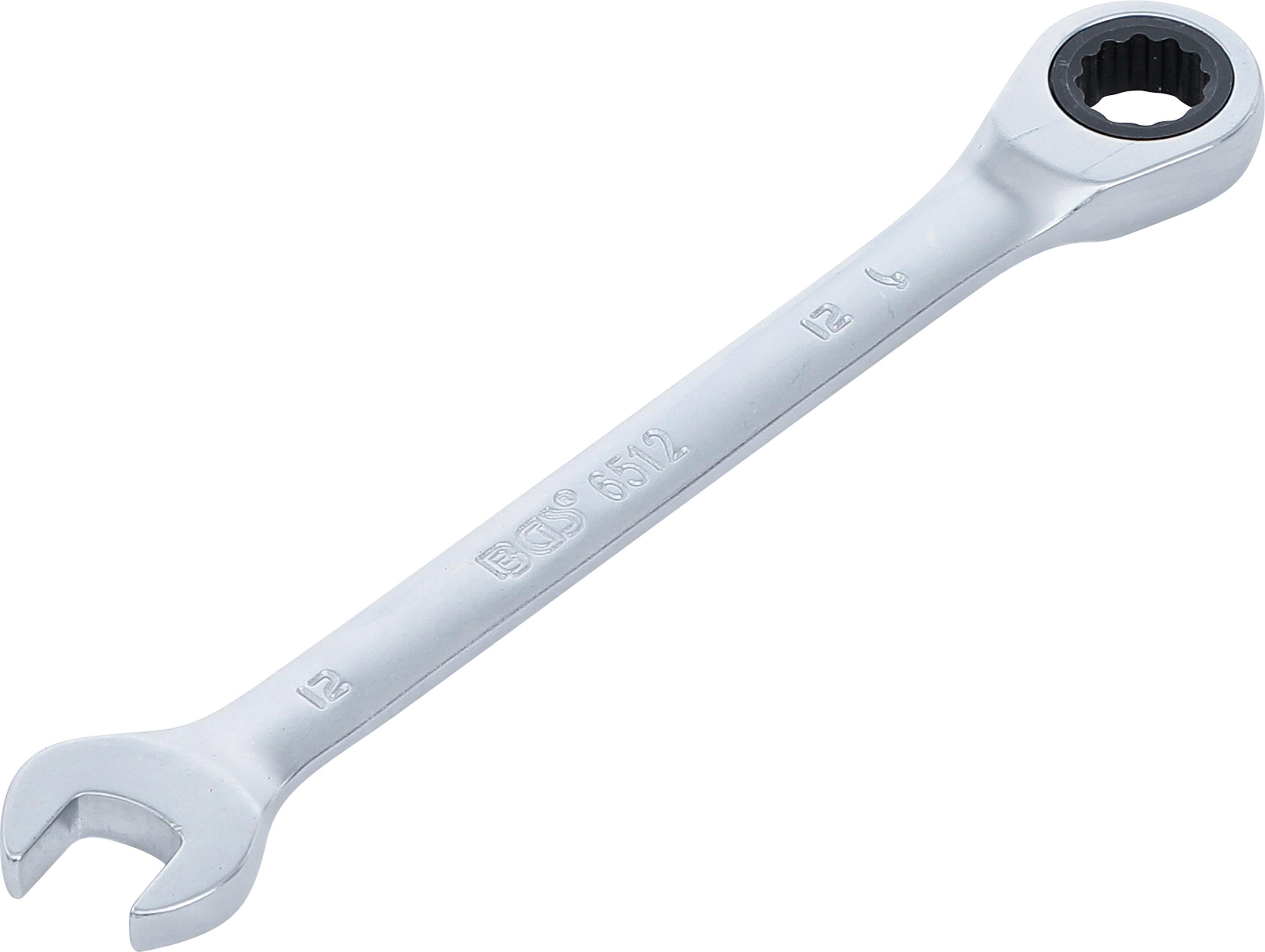 Ratschenring-Maulschlüssel | SW 12 mm BGS6512