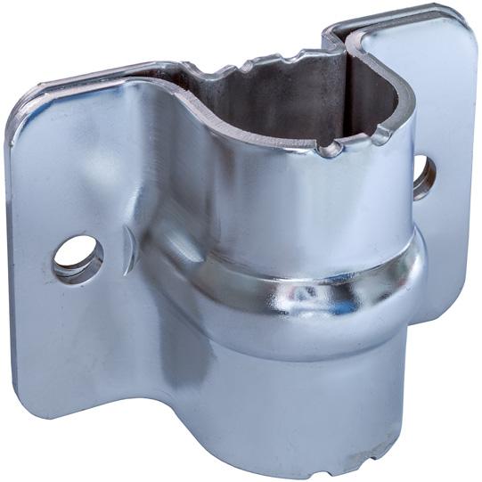 Rohrführung, rostfrei, mit Unterlage, für Ø 22/27 mm Drehstange 108071658 Suer