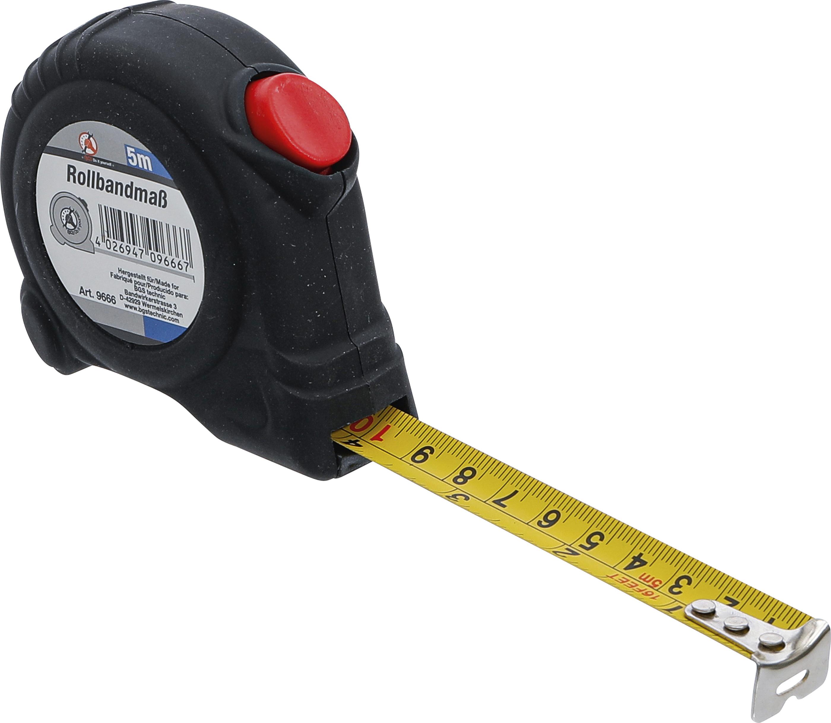 Rollbandmaß | 19 mm x 5 m BGS9666